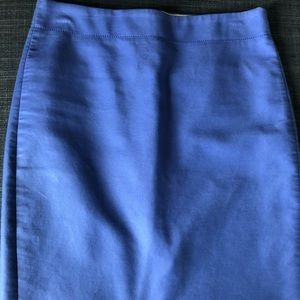 J. Crew Cobalt Blue Pencil Skirt